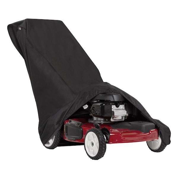 Modern Leisure Chalet Lawn Mower Cover, 75 in. L x 25.5 in. W x 23 in. H, Black 3041 - main